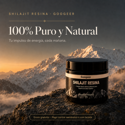 Shilajit 100% Puro - El Secreto de una Energía que Dura Todo el Día