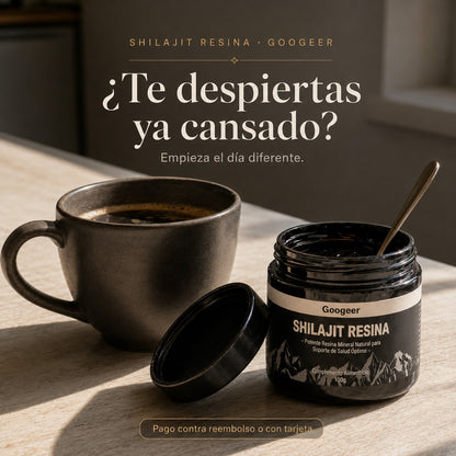 Shilajit 100% Puro - Soporte Natural para Energía y Vitalidad + REGALO EXCLUSIVO